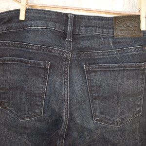 Lucky Brand very dark blue Lolita Skinny jeans with some fading, Women's 0/25
